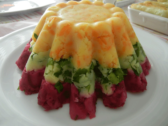 Renkli Patates Salatası